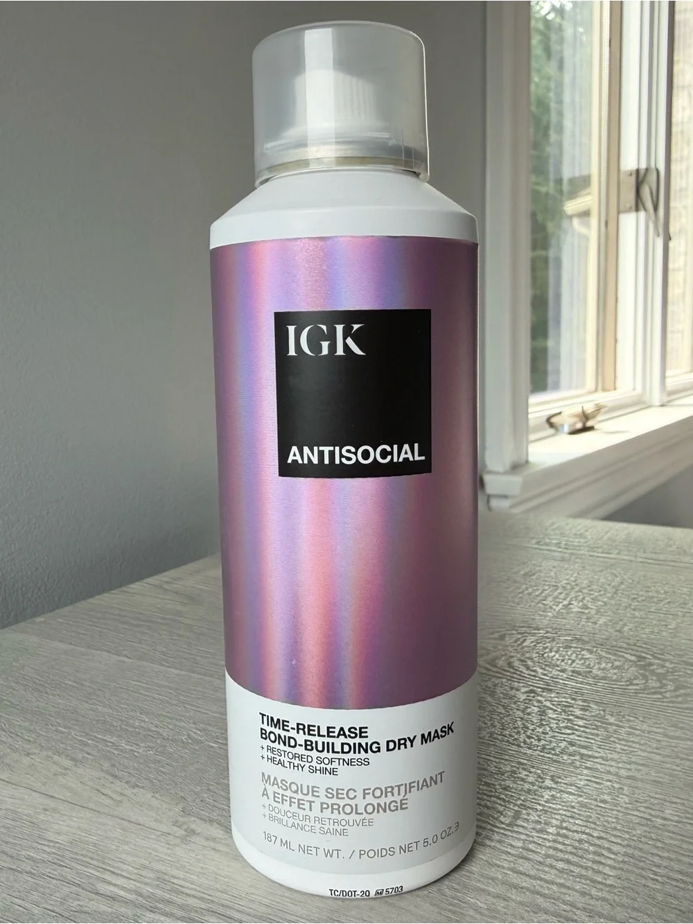 IGK Antisocial Time-Release Bond-Building Dry Mask NEW Full Size